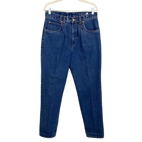 Vintage Lawman Jeans Women Size 12 High Waist Straight 90s Western Rodeo VTG - Picture 1 of 7